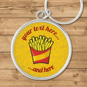 French Fries Keychain