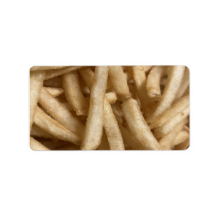 French Fries Label