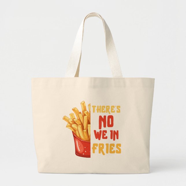 French-fries Large Tote Bag (Front)