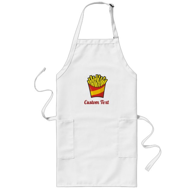 French Fries Long Apron (Front)