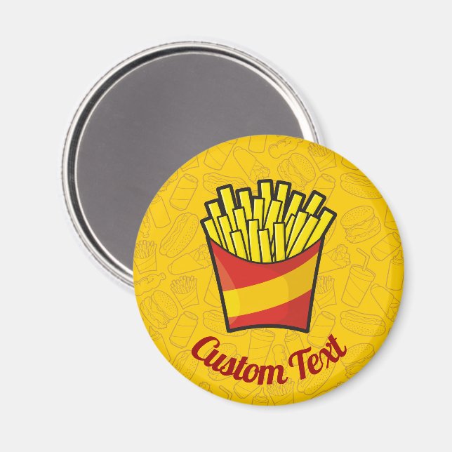 French Fries Magnet (Front/Back)