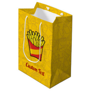 French Fries Medium Gift Bag