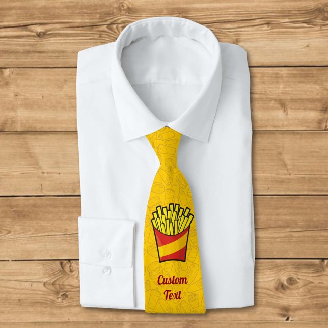 French Fries Neck Tie (Creator Uploaded)