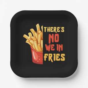 French-fries Paper Plate