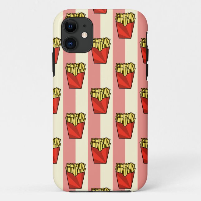 French Fries Pattern iPhone 5/5S Case (Back)