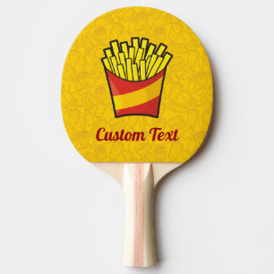 French Fries Ping-Pong Paddle