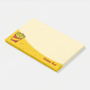 French Fries Post-it Notes