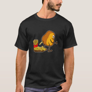 French Fries Potato Pooping Fries Humour T-Shirt