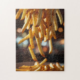 French Fries Puzzle - Crochet Fast Food