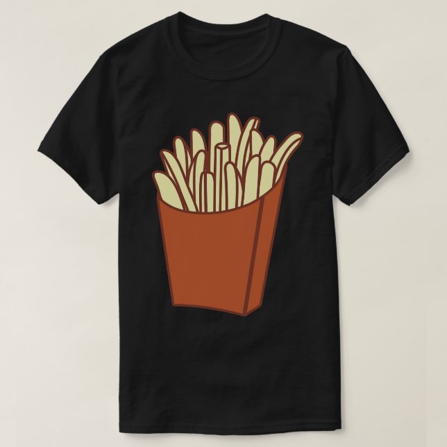 French Fries  T-Shirt (Design Front)