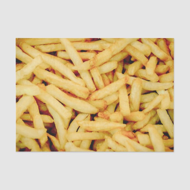 French Fries Tissue Paper (Front)