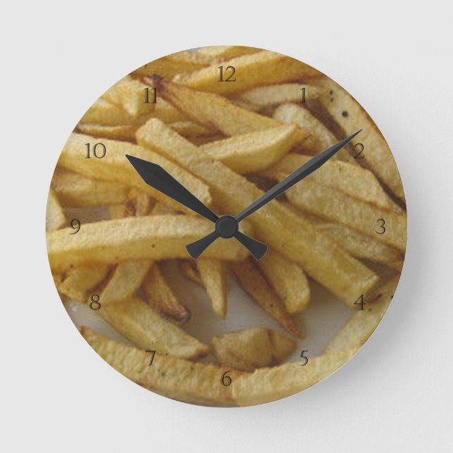 French Fries Wall Clock (Front)