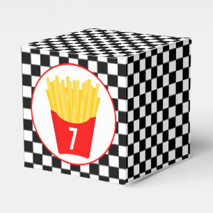 French Fry Birthday Favor Box