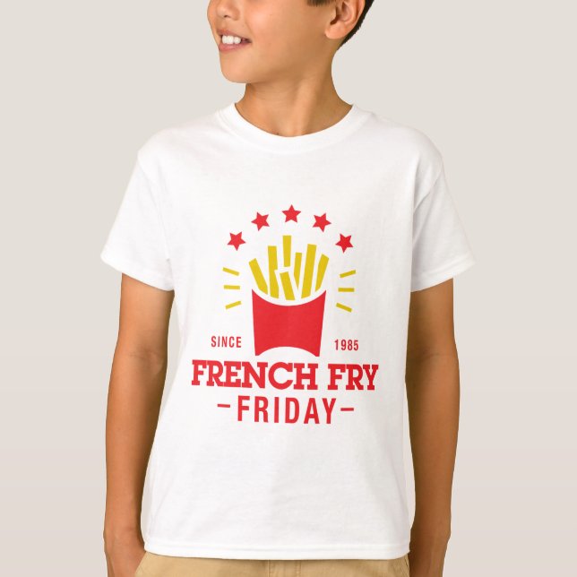 French Fry Friday T-Shirt (Front)