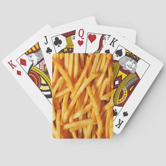 French Fry Playing Cards (Back)