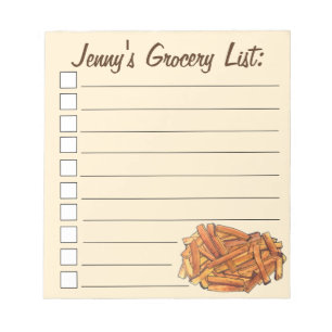 French Fry Steak Fries Fried Potatoes Chips Foodie Notepad