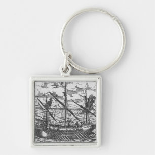 French galley keychain
