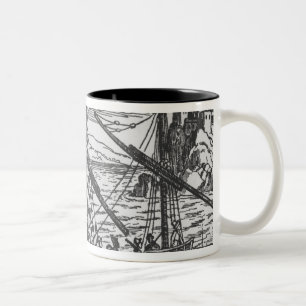 French galley Two-Tone coffee mug