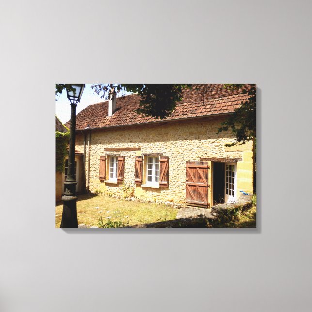 French Gite Canvas Print (Front)
