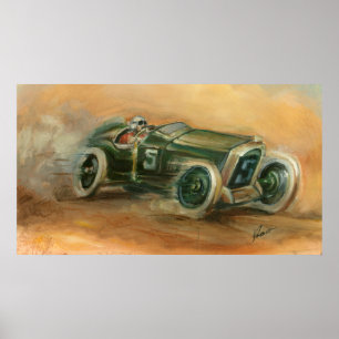French Grand Prix Racecar by Ethan Harper Poster