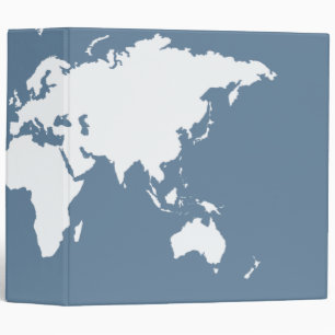 French Grey Elegant World Binder