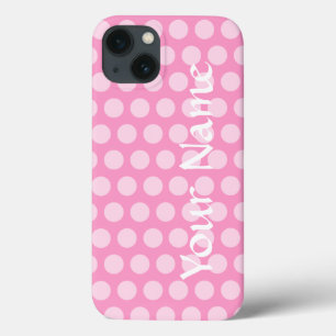 French Grey Moroccan Moods Dots iPhone 13 Case