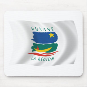 French Guiana Flag Mousepad