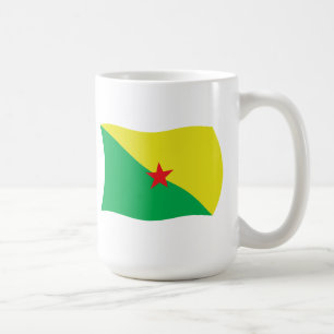French Guiana Flag Mug
