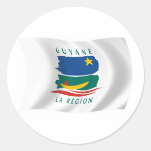 French Guiana Flag Sticker