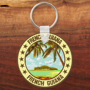 French Guiana                                      Keychain