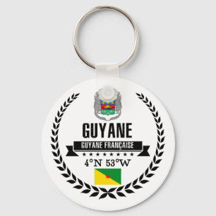 French Guiana Keychain