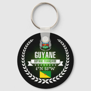 French Guiana Keychain