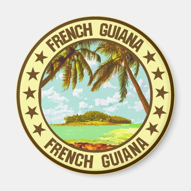 French Guiana                                      Magnet (Front)