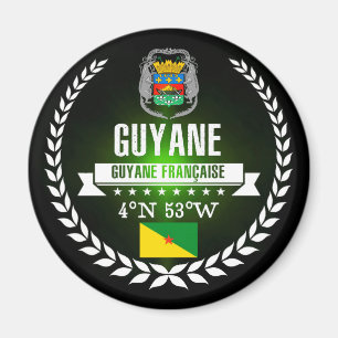 French Guiana Magnet