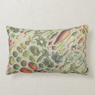 French Guide To The Garden Lumbar Pillow