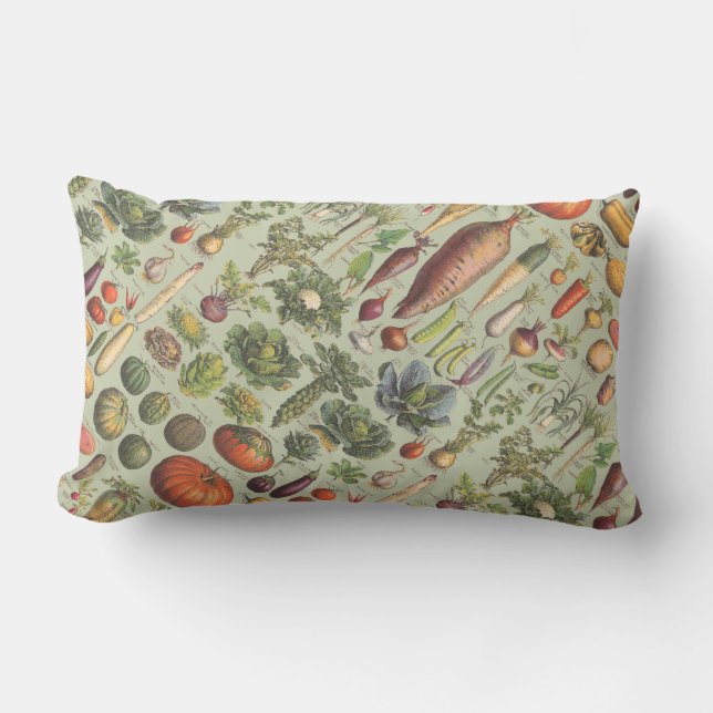 French Guide To The Garden Lumbar Pillow (Front)