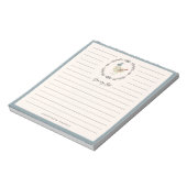 French Hen Grocery Notepad (Rotated)