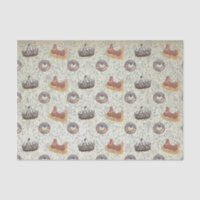 French Hens Tissue Paper
