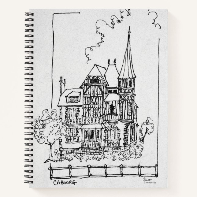 French Home | Cobourg, Normandy, France Notebook (Front)