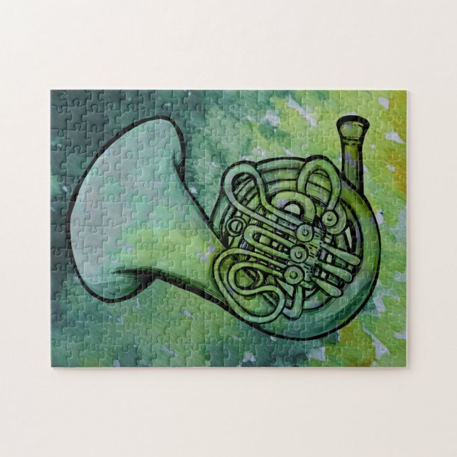 French Horn Band Class Music teacher               Jigsaw Puzzle (Horizontal)