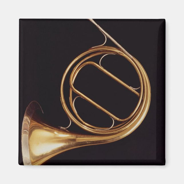 French Horn, by Marcel Auguste Raoux Magnet (Front)