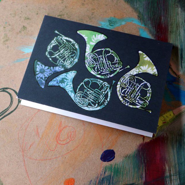 French Horn Card (Creator Uploaded)
