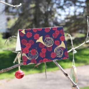 French Horn Card