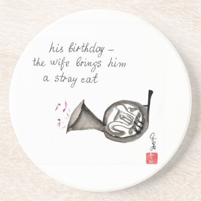 French Horn Coaster (Front)