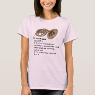 French Horn definition T-Shirt