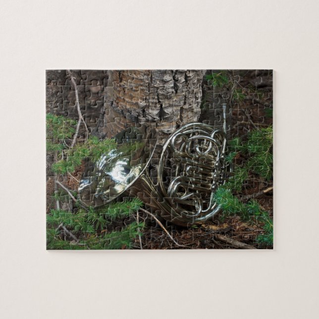 French Horn Forest Jigsaw Puzzle (Horizontal)