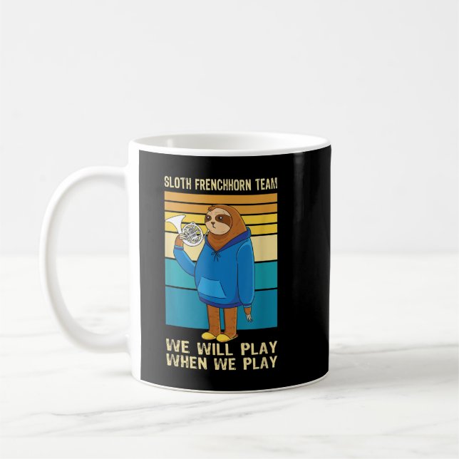 French Horn Instrument104 Coffee Mug (Left)