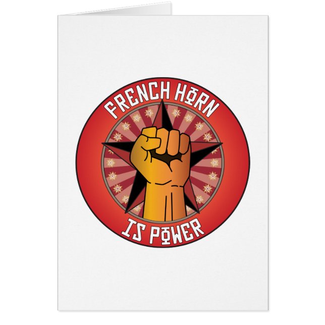 French Horn Is Power (Front)