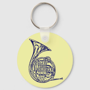 French Horn Keychain