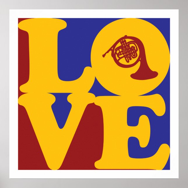 French Horn Love Poster (Front)
